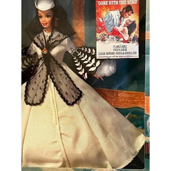 Scarlett OHara one w/the Wind Barbie Doll NIB never taken out - Picture 4 of 11